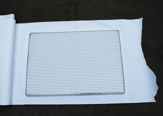 Stainless Steel 304 Perforated Baking Tray For Oven Buns 15.7 X 11.8 Inches