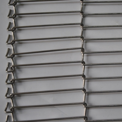 304 316 Wire Mesh Ladder Conveyor Belt High Temperature Resistance