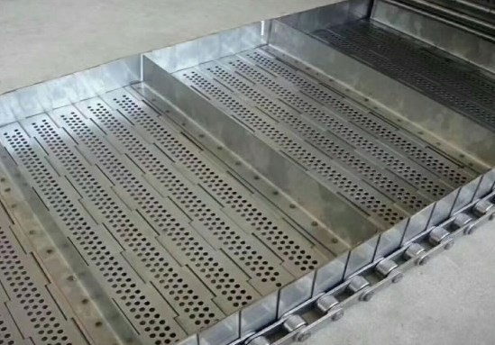 Cinturão transportador de malha de fio 304 Ss para produção de pão