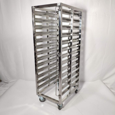 Equipamento de cozinha bandeja de aço inoxidável carrinho alimentos 40 * 60 bandejas de forno de panificação carrinho