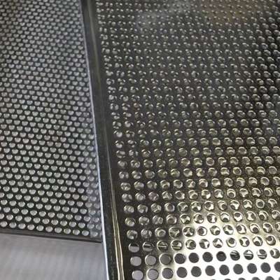 304 Rust Free Stainless Steel Metal Perforated Baking Tray Mesh With Customized Size