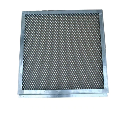 Food Grade 304 316 Stainless Steel Perforated Baking Mesh Tray For Pizza Baking