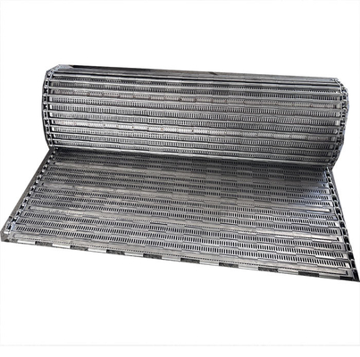 Cinturão transportador de ligação de cadeia de metal de aço carbono de carga pesada