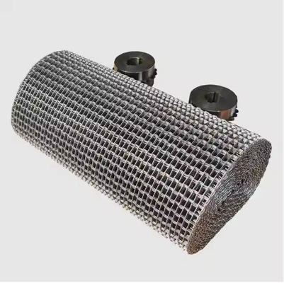 304 Stainless Steel Honeycomb Wire Mesh Belt Great Wall Mesh Belt For Cooling  Of Medicines