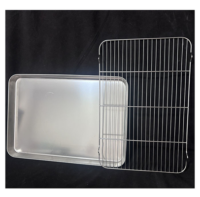 Ferramentas de cozinha bandeja de refrigeração de aço inoxidável rack para cozinhar bandeja de malha de arame