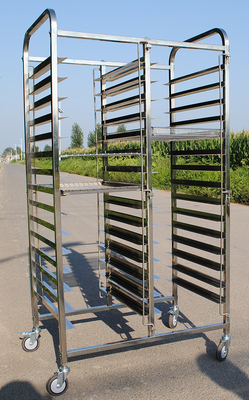 High Temperature Resistant Stainless Steel Bakery Trolley For Bakery And Cooling