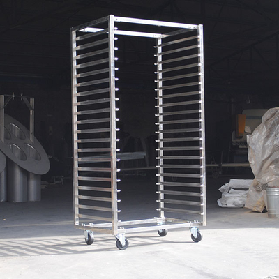 Aço inoxidável 201 Carrinho de forno rotativo para secagem 15 camadas 12 camadas 10 camadas