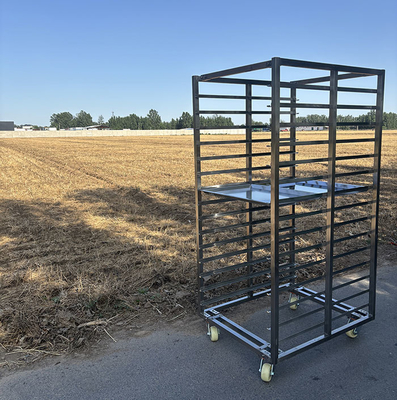 Stainless Steel Baking Tray Rack Cart 12 15 30 Layers