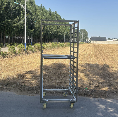 304 Stainless Steel Aluminum Commercial Bakery Racks Baking Trolley