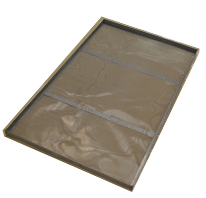 Stainless Steel Eco-Friendly Baking Dish Food Serving Metal Mesh Trays And Pan For Cookie Cake Pizza 